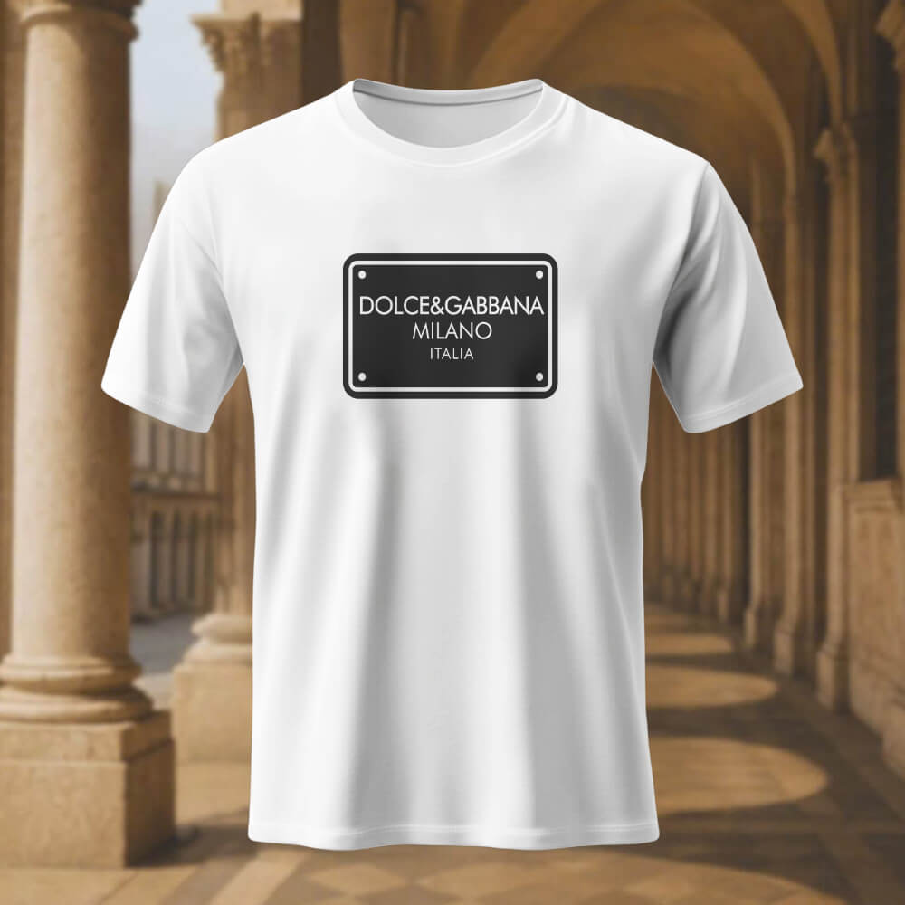 dolce & gabbana unisex tshirt cotton tee D62334