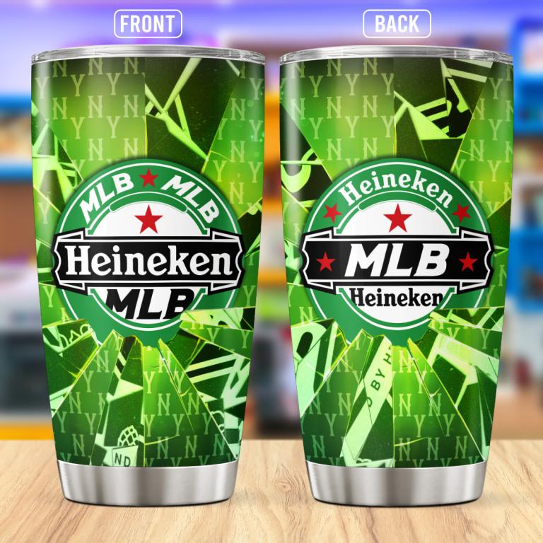Mlb heineken stainless steel tumbler 20oz/30oz