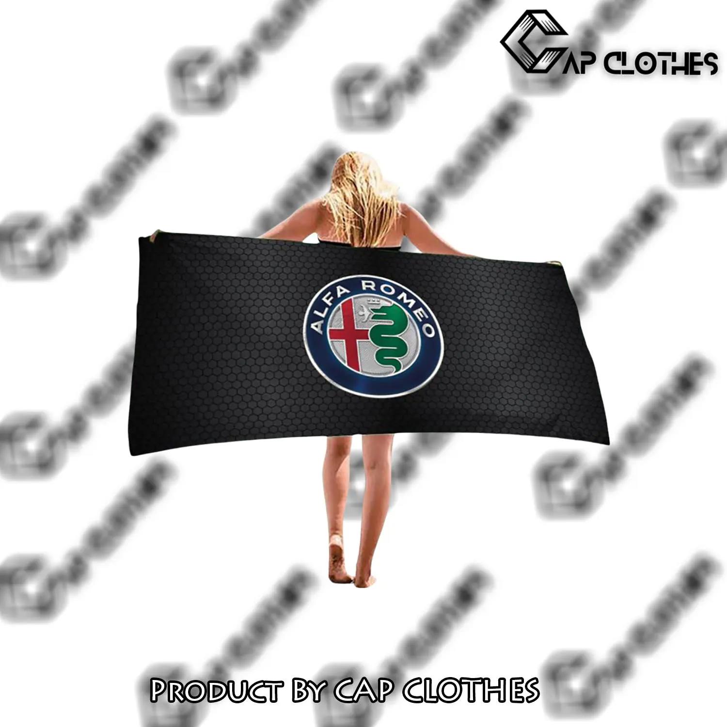 Alfa romeo soft cotton bath large beach towel for women - cc-bt-848567