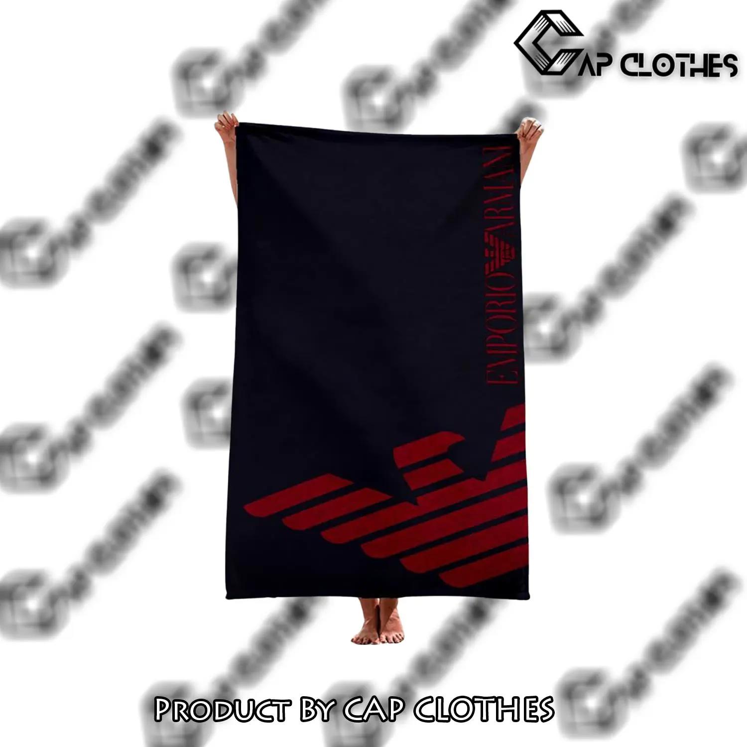 Armani soft cotton bath large beach towel for women - cc-bt-757215