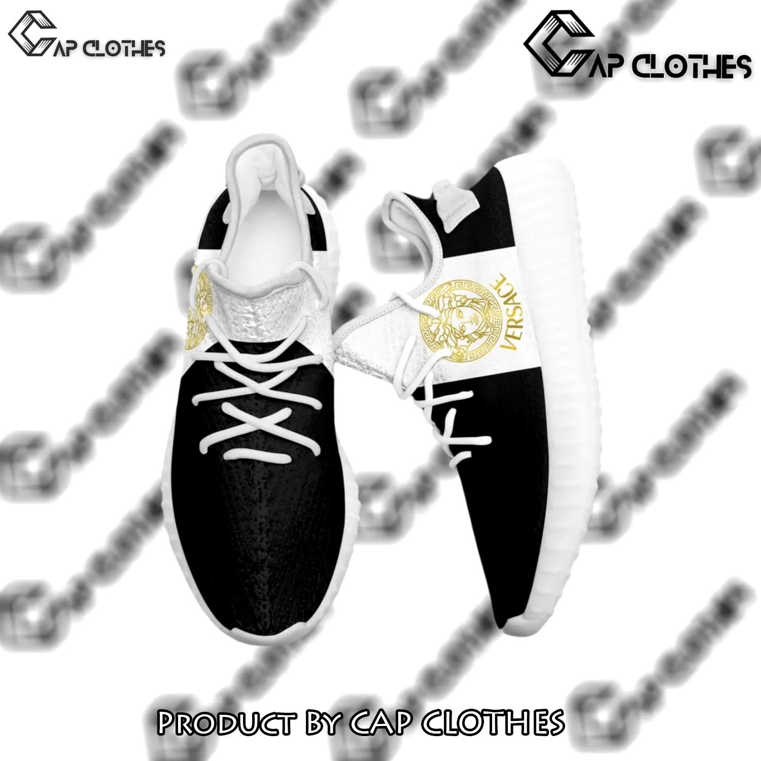 Buy gianni versace black white yeezy boost shoes sport sneakers best for men women 45 yzes - cc-ys-456742