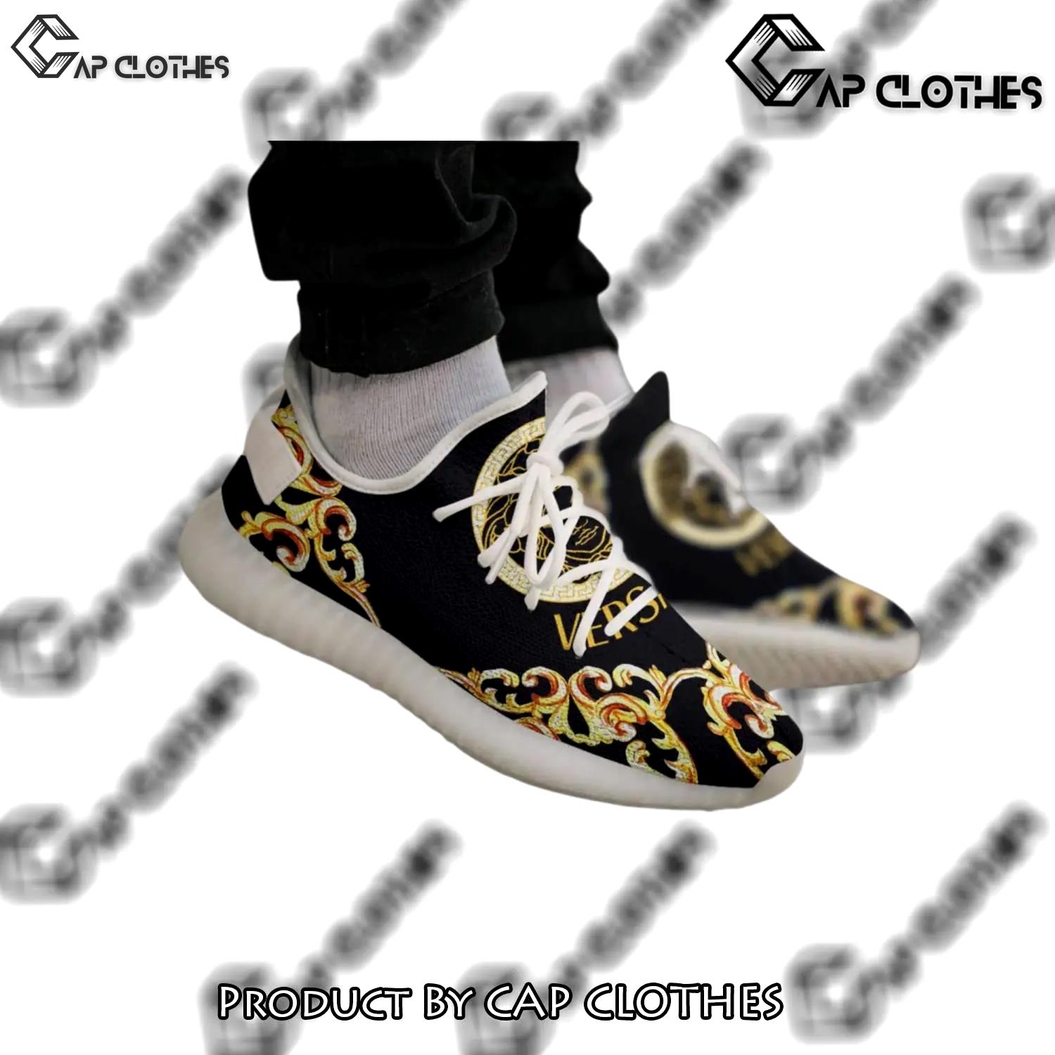 Buy gianni versace black white yeezy boost shoes sport sneakers best for men women 53 yzes - cc-ys-706459