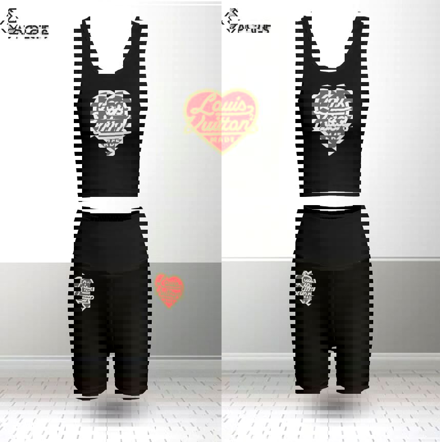 Louis vuitton summer women sport bra yoga set running outfit sby1001