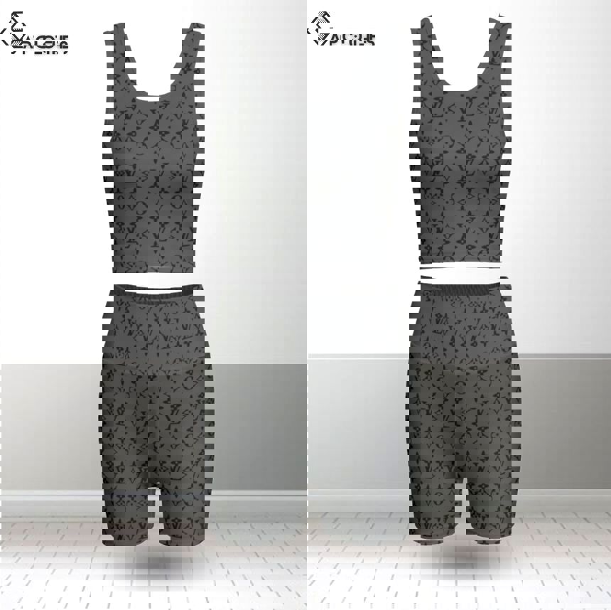 Louis vuitton summer women sport bra yoga set running outfit sby1007