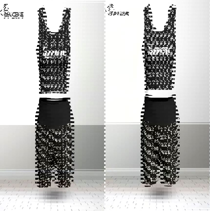 Louis vuitton summer women sport bra yoga set running outfit sby1009