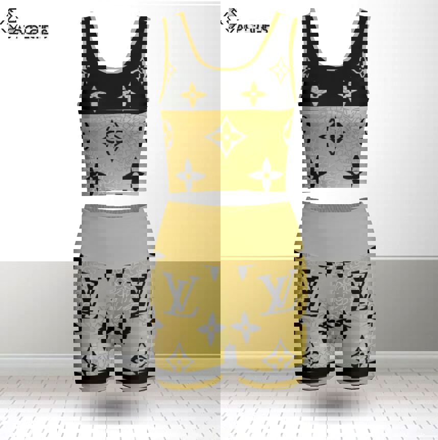 Louis vuitton summer women sport bra yoga set running outfit sby1010