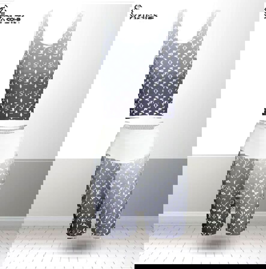 Louis vuitton summer women sport bra yoga set running outfit sby1012