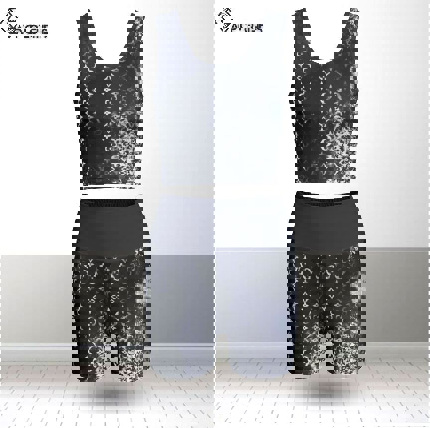 Louis vuitton summer women sport bra yoga set running outfit sby1013