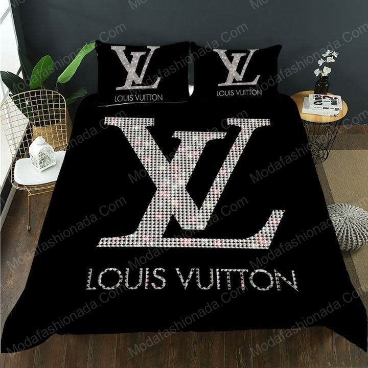 Louis vuitton luxury brand model 13 bedding set home decoration