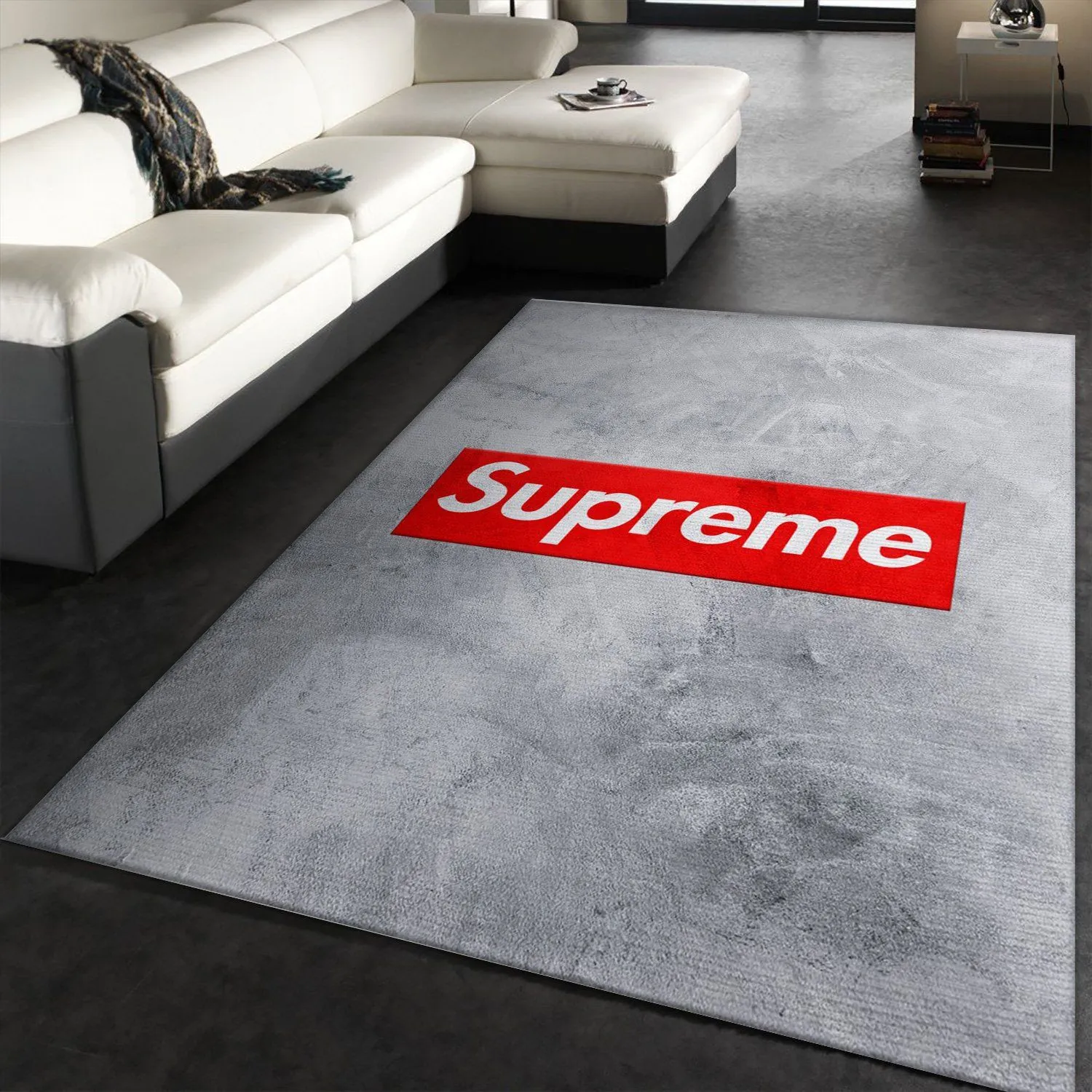 Supreme area rug bedroom rug christmas gift us decor