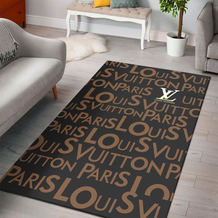 Louis vuitton hot rug carpet living room rug gift floor mats keep warm