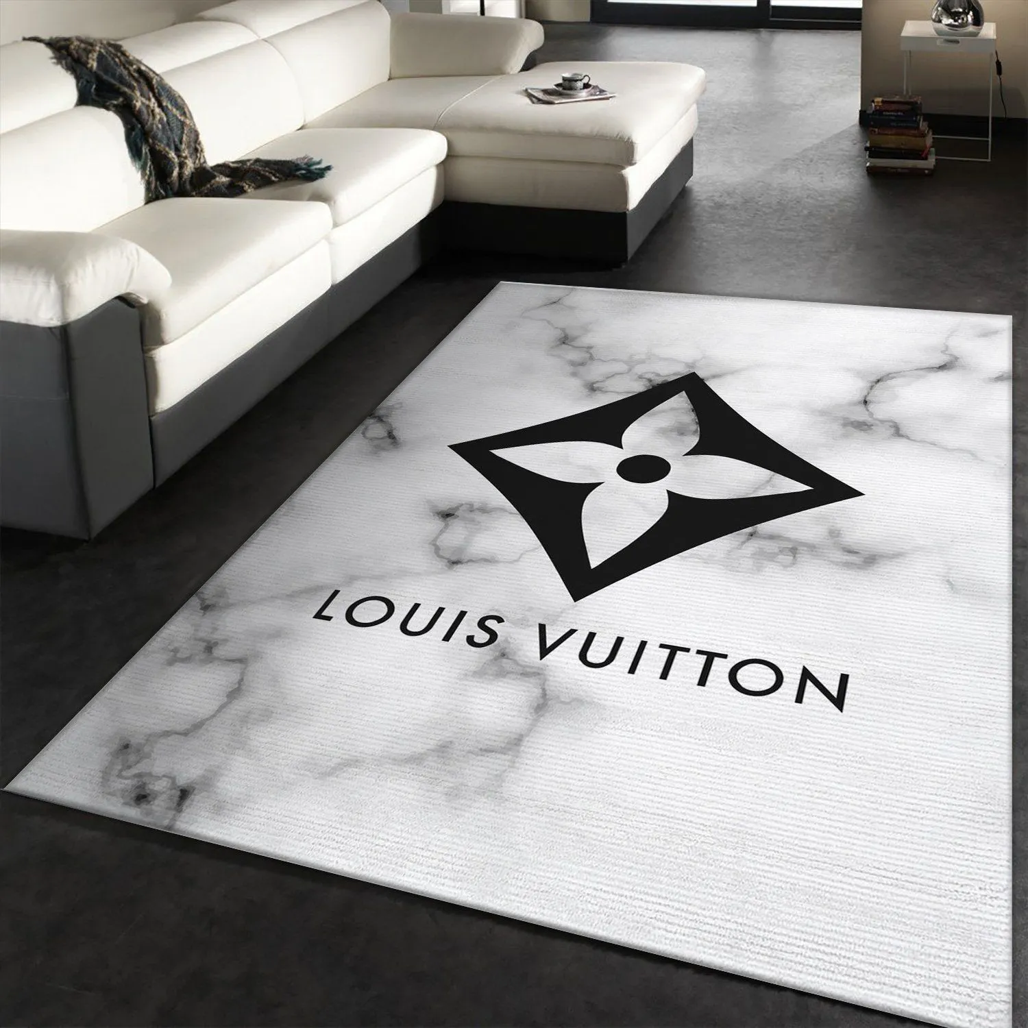 Louis vuitton rectangle rug living room rug carpet floor decor floor