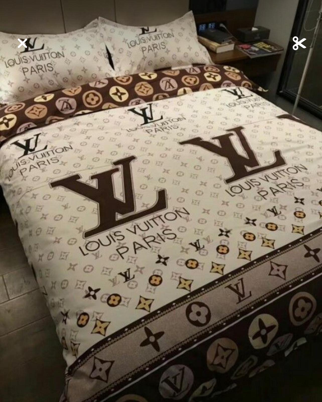 Louis vuitton limited edition luxury brand bedding set