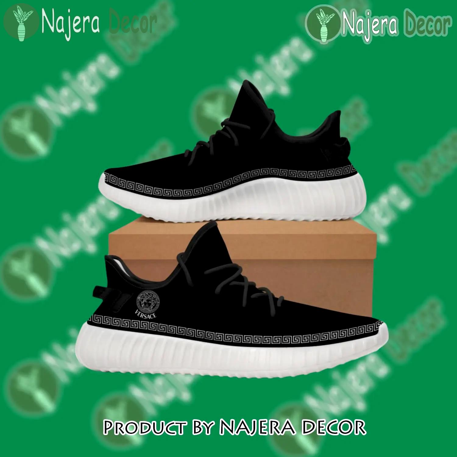 Buy gianni versace black white yeezy boost shoes sport sneakers best for men women 51 yzes - nd-ys-387734