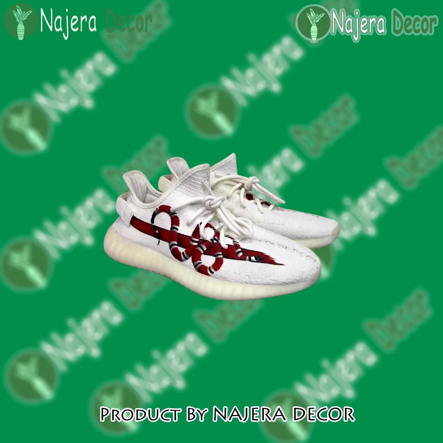 Buy gucci red snake yeezy boost shoes sport sneakers best gifts for men women 138 yzes - nd-ys-847807