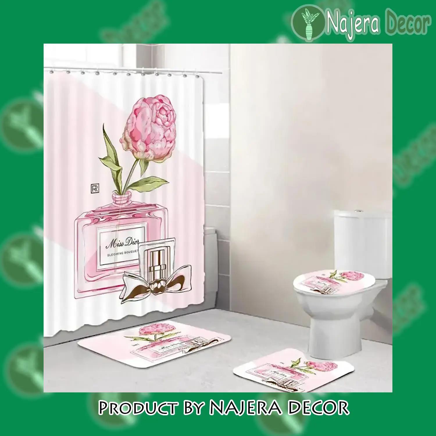 Louis vuitton luxury brand logo bathroom set luxury bathroom set