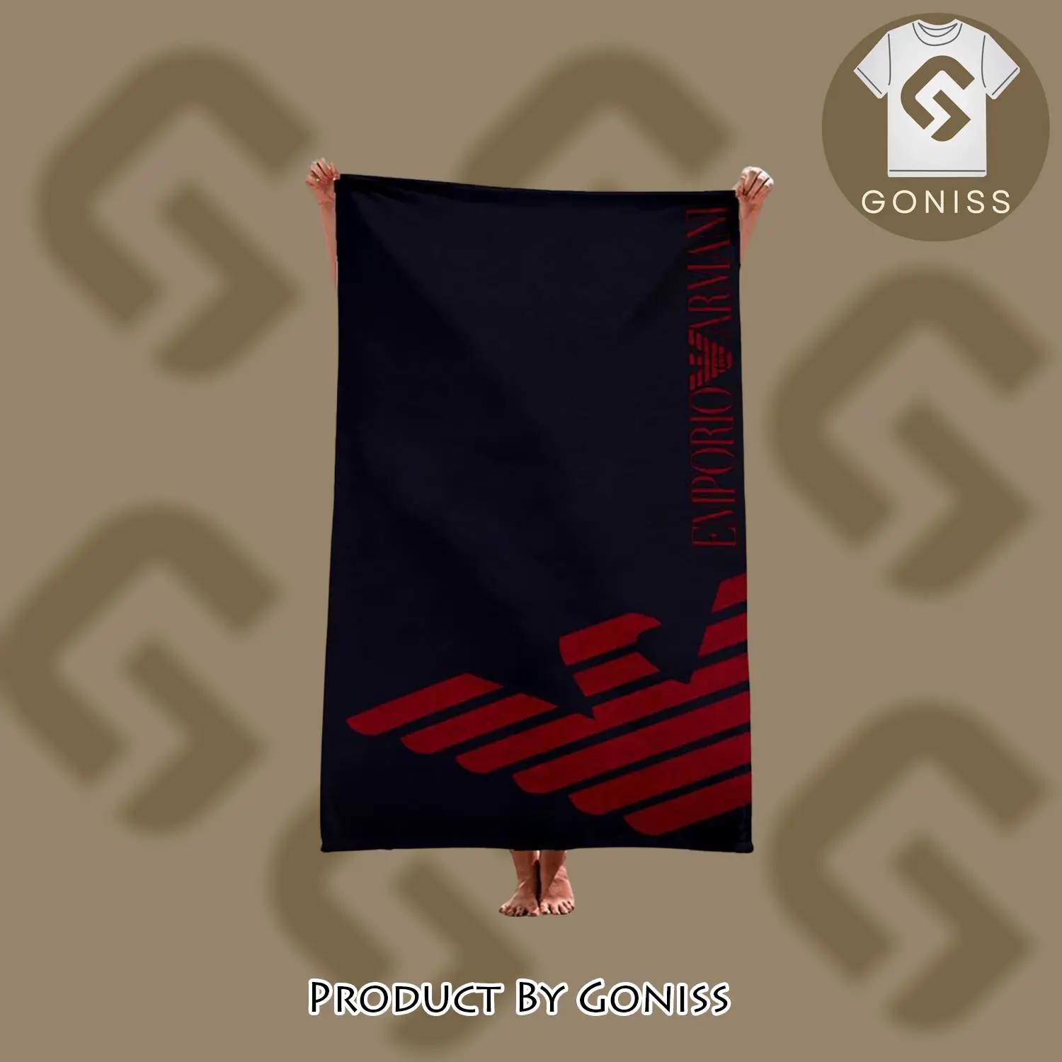 Armani soft cotton bath large beach towel for women - gn-bt-278201