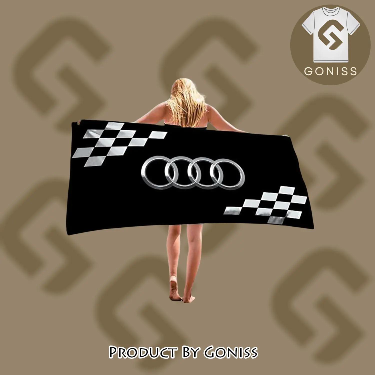 Audi soft cotton bath large beach towel for women - gn-bt-840384
