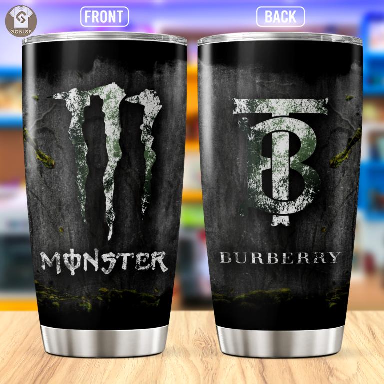 Burberry monster stainless steel tumbler 20oz/30oz