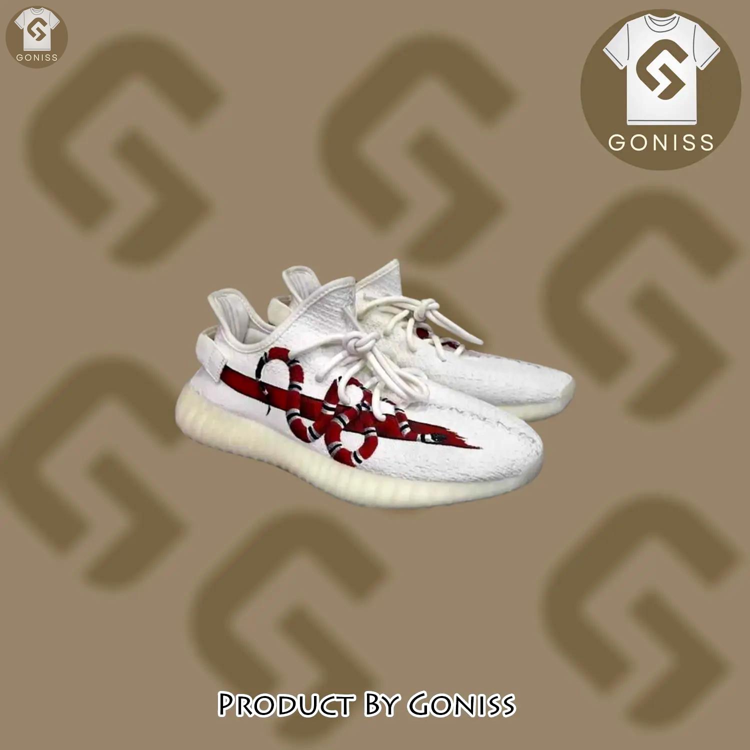 Buy gucci red snake yeezy boost shoes sport sneakers best gifts for men women 138 yzes - gn-ys-125009