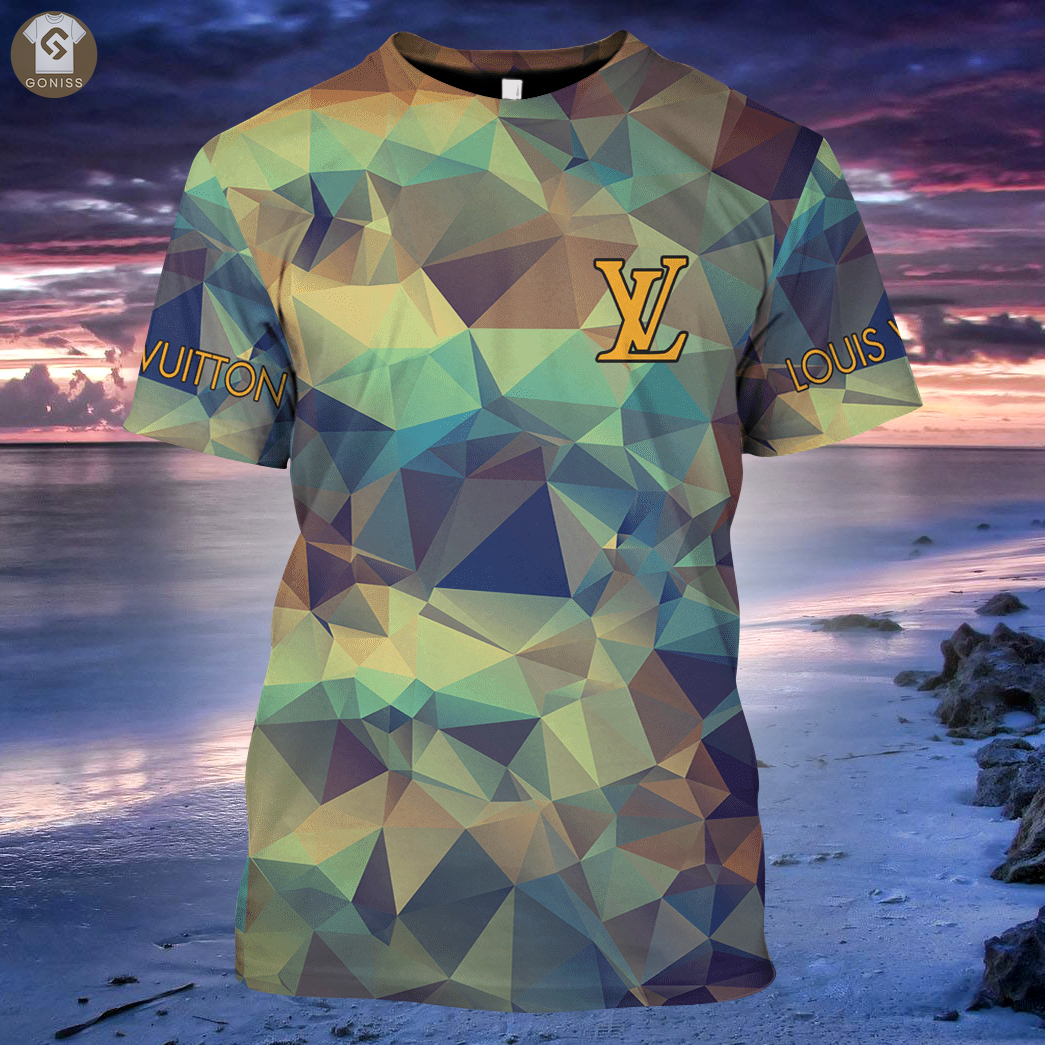 Limited edition louis vuitton t shirts 3d unisex  – ksps-00000092