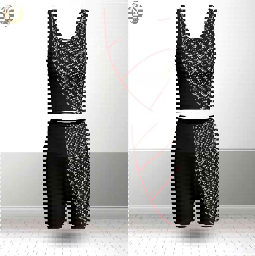 Louis vuitton summer women sport bra yoga set running outfit sby1006