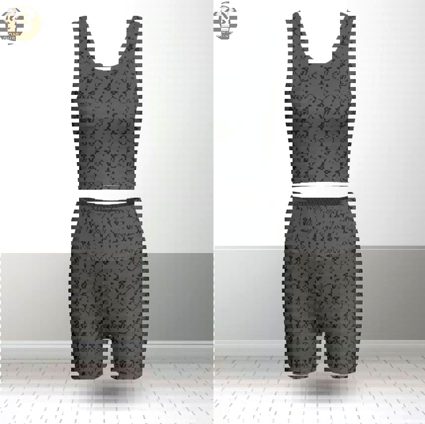 Louis vuitton summer women sport bra yoga set running outfit sby1007