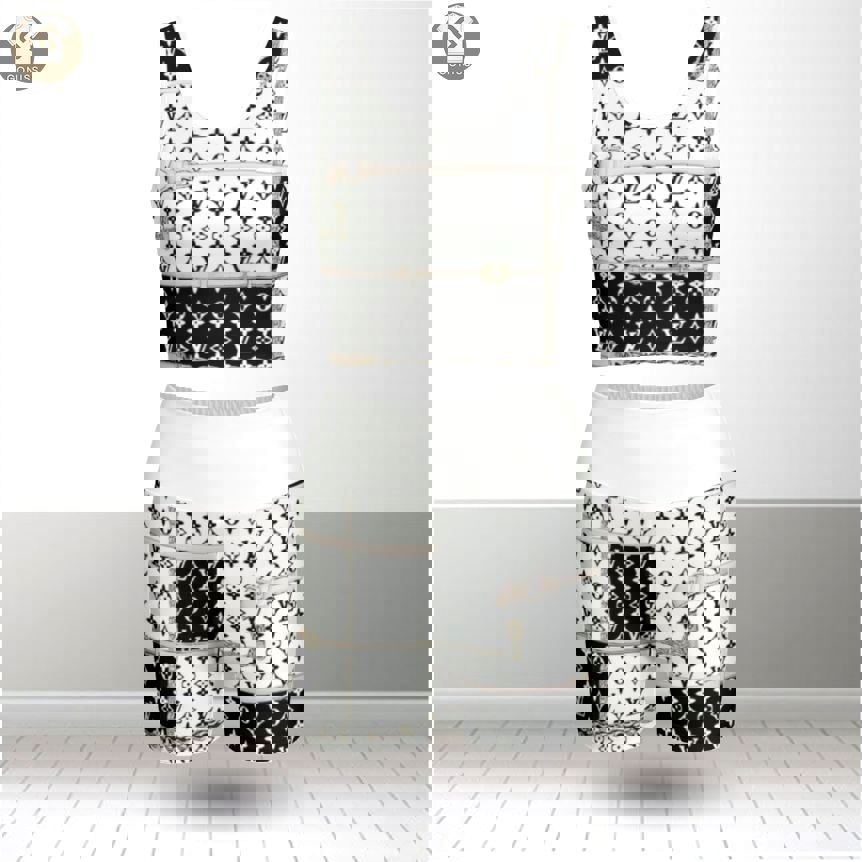 Louis vuitton summer women sport bra yoga set running outfit sby1008