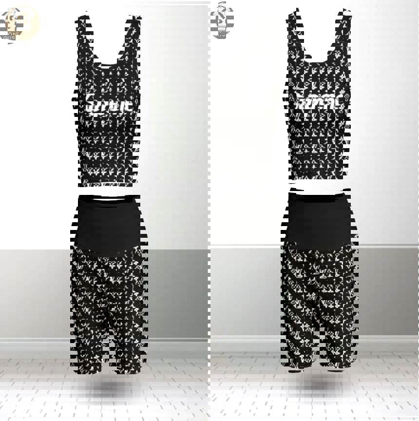 Louis vuitton summer women sport bra yoga set running outfit sby1009