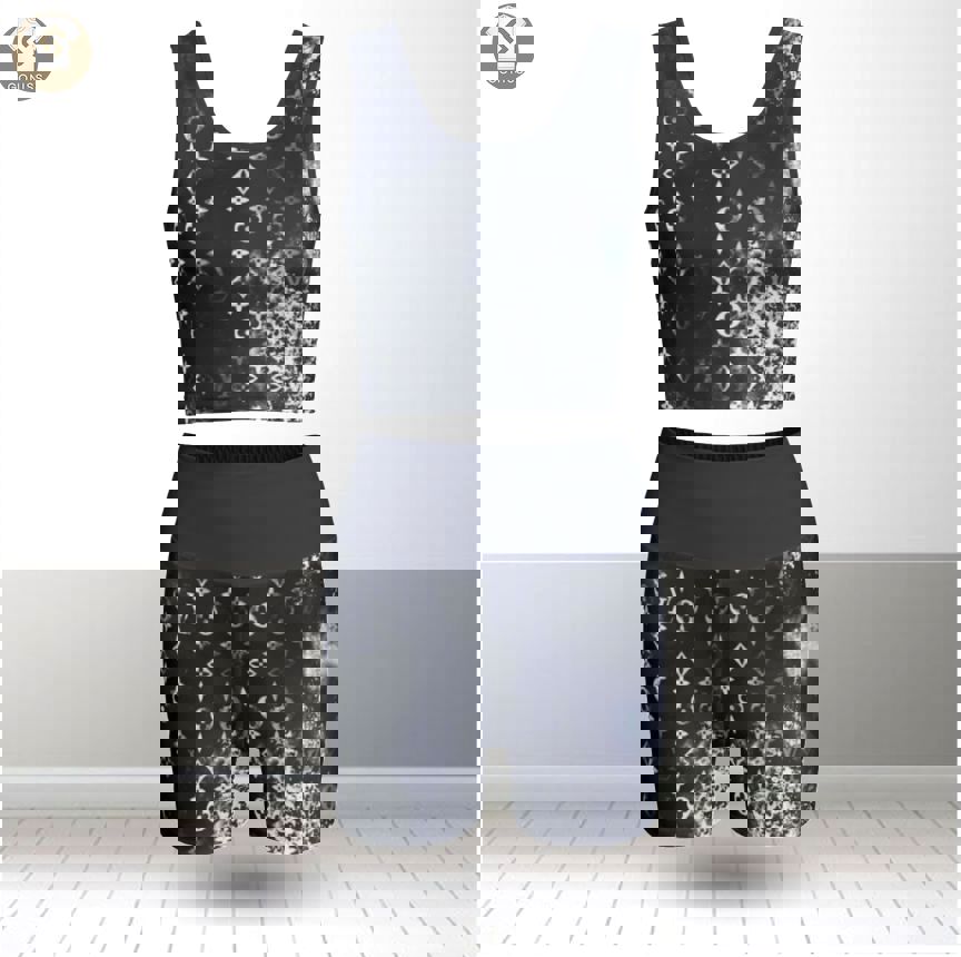 Louis vuitton summer women sport bra yoga set running outfit sby1013