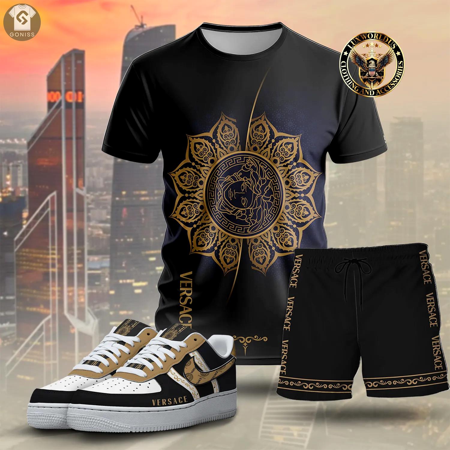 Premium versace t-shirt & short x af1 sneaker 2024 lux-tx+stk+f40-vs004hsbdz4f