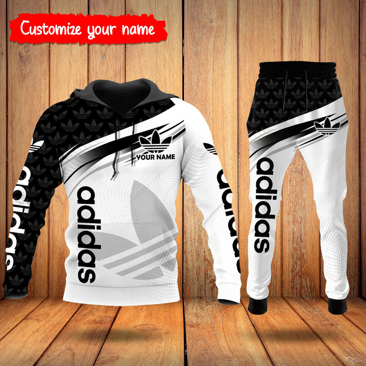 Adidas combo luxury personalized hoodie long pants 142