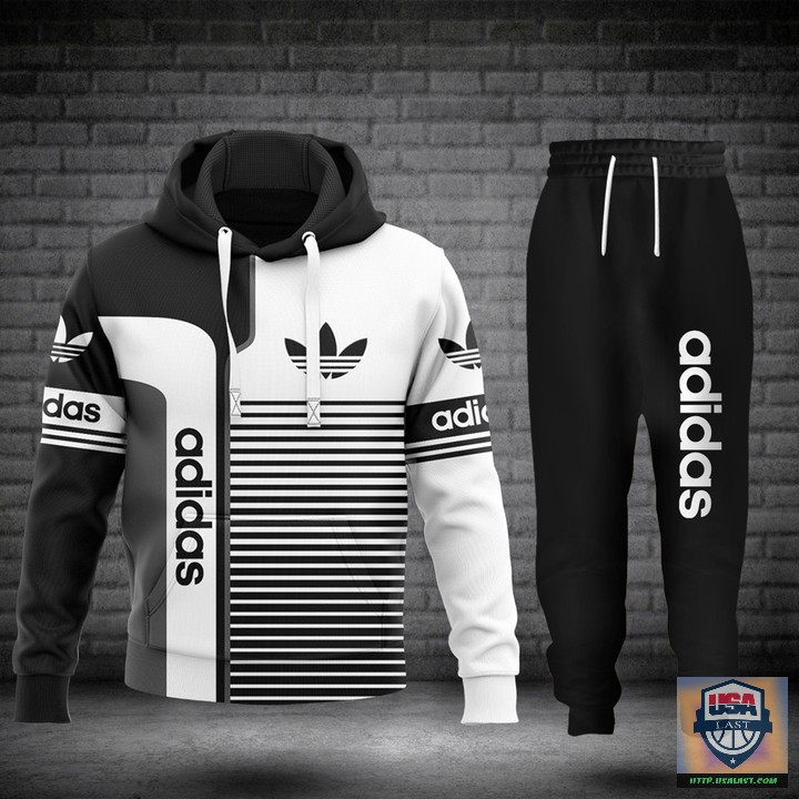 Adidas luxury hoodie long pants 02