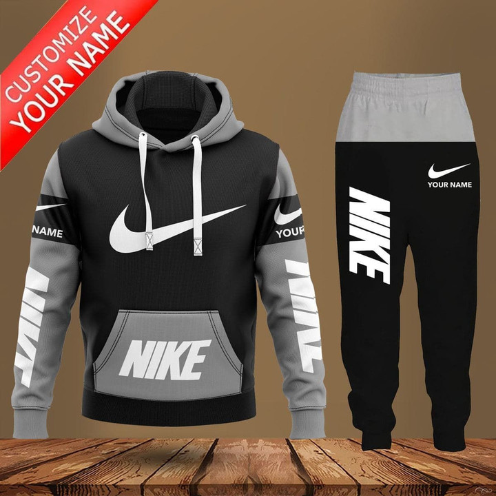 Nike logo personalized hoodie long pants 139