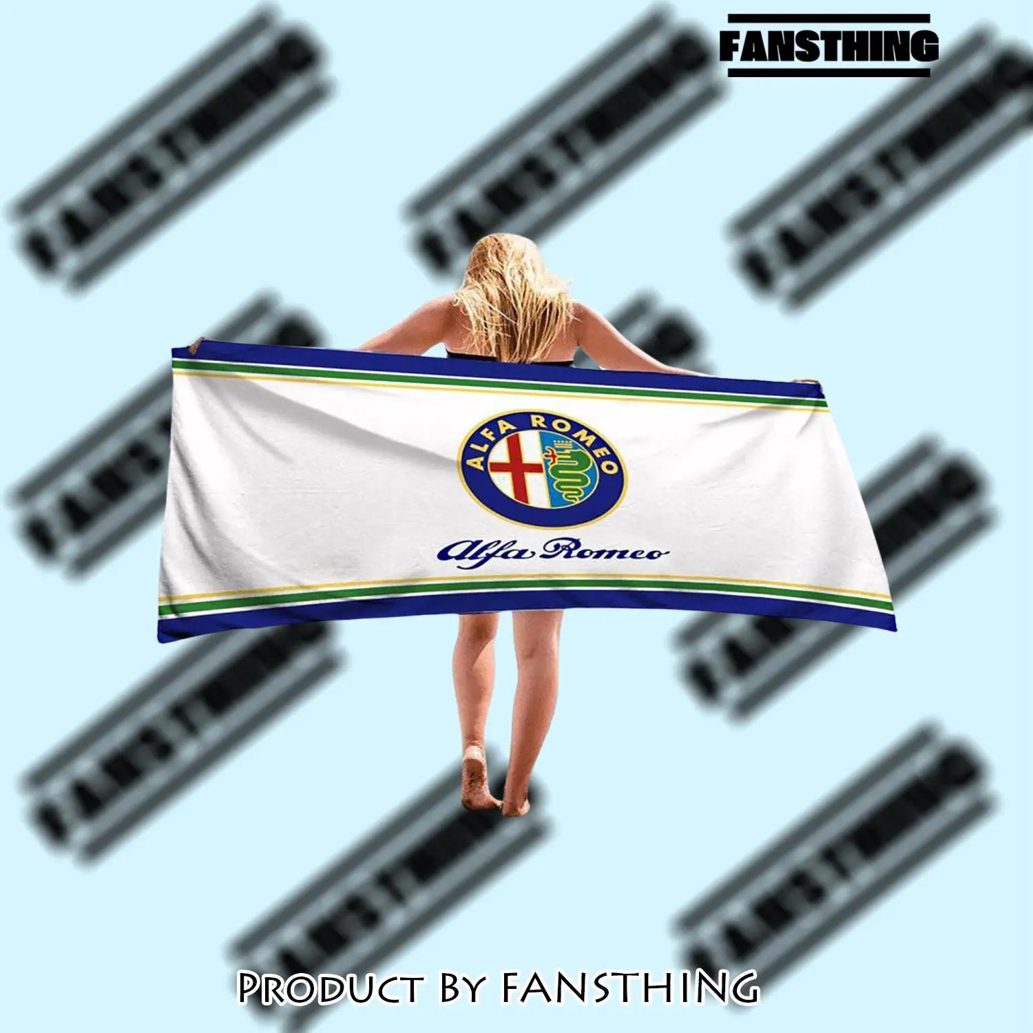 Alfa romeo soft cotton bath large beach towel for women qcb - fst-bt-869198