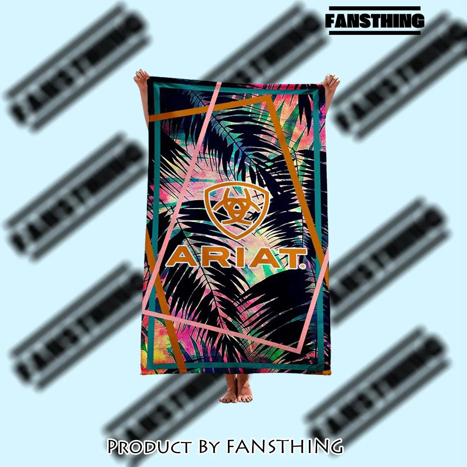 Ariat soft cotton bath large beach towel for women - fst-bt-715967