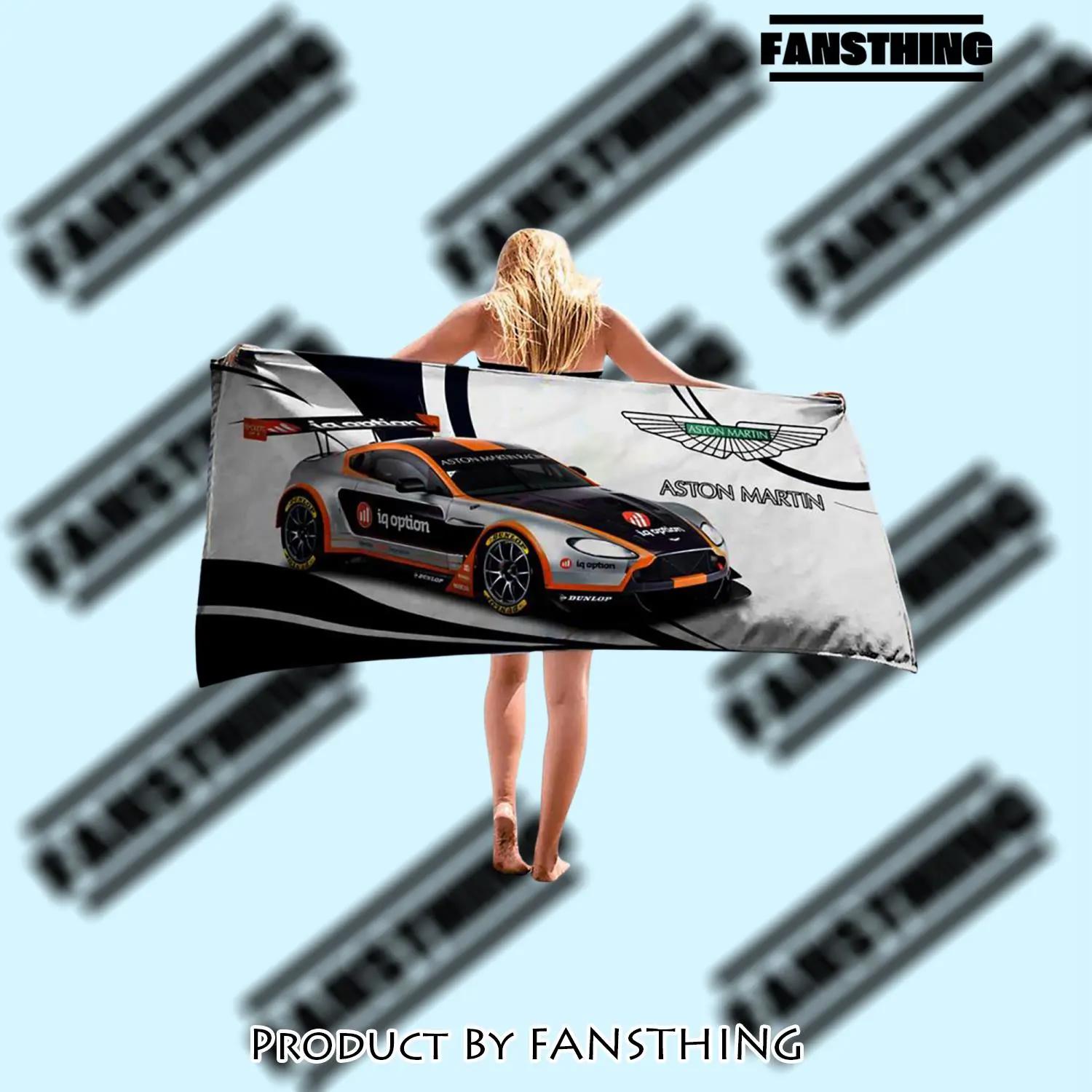Aston martin soft cotton bath large beach towel for women - fst-bt-421982