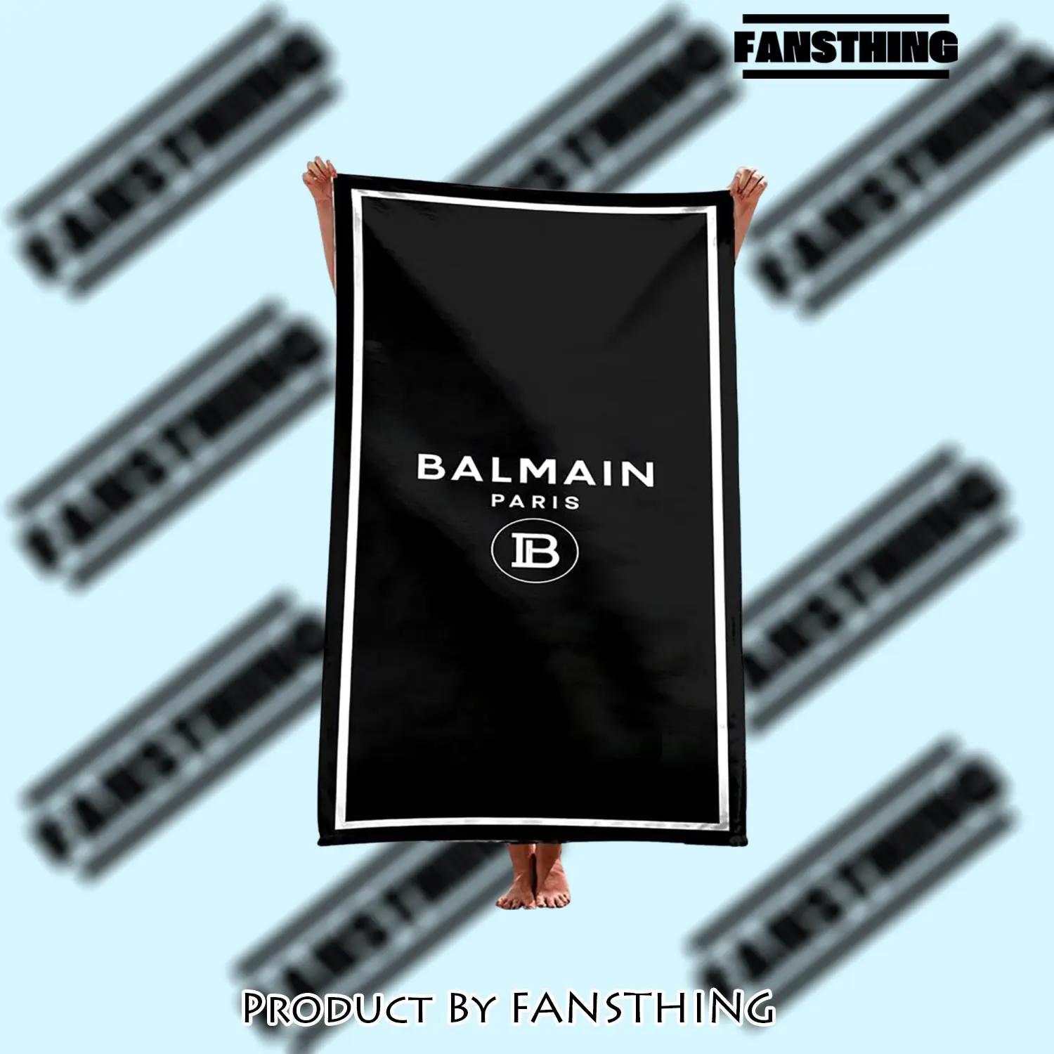 Balmain soft cotton bath large beach towel for women - fst-bt-673207