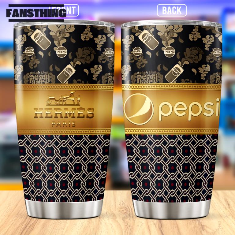 Hermes pepsi stainless steel tumbler 20oz/30oz