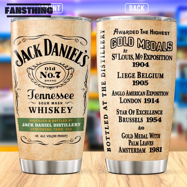 Jack daniels stainless steel tumbler 20oz/30oz
