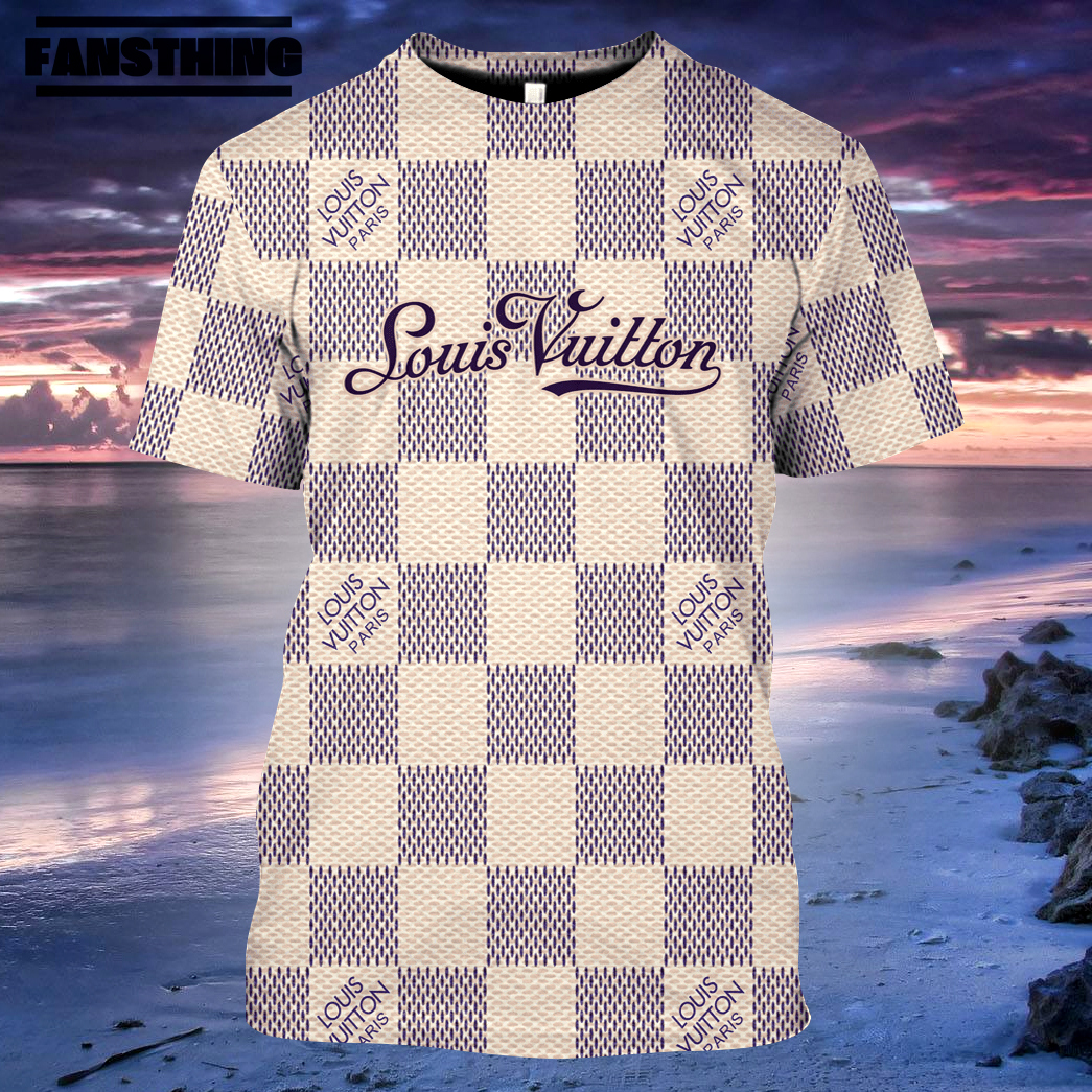 Limited edition louis vuitton t shirts 3d unisex  – ksps-00000070