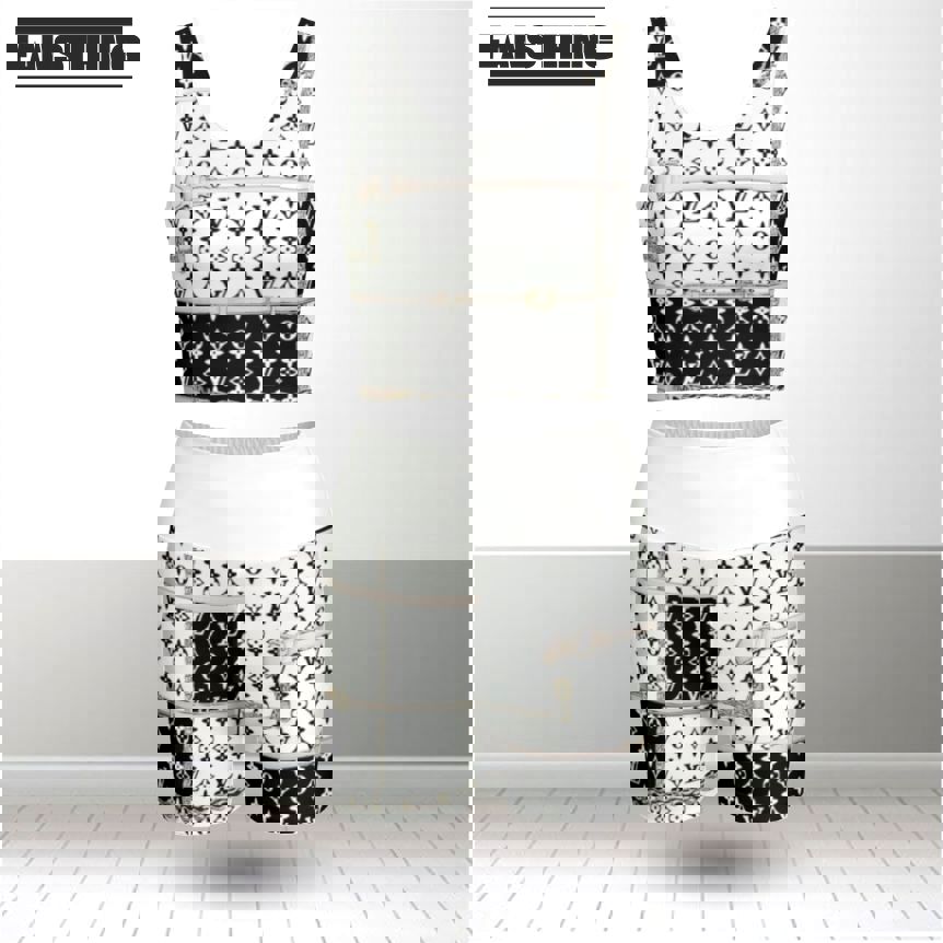 Louis vuitton summer women sport bra yoga set running outfit sby1008