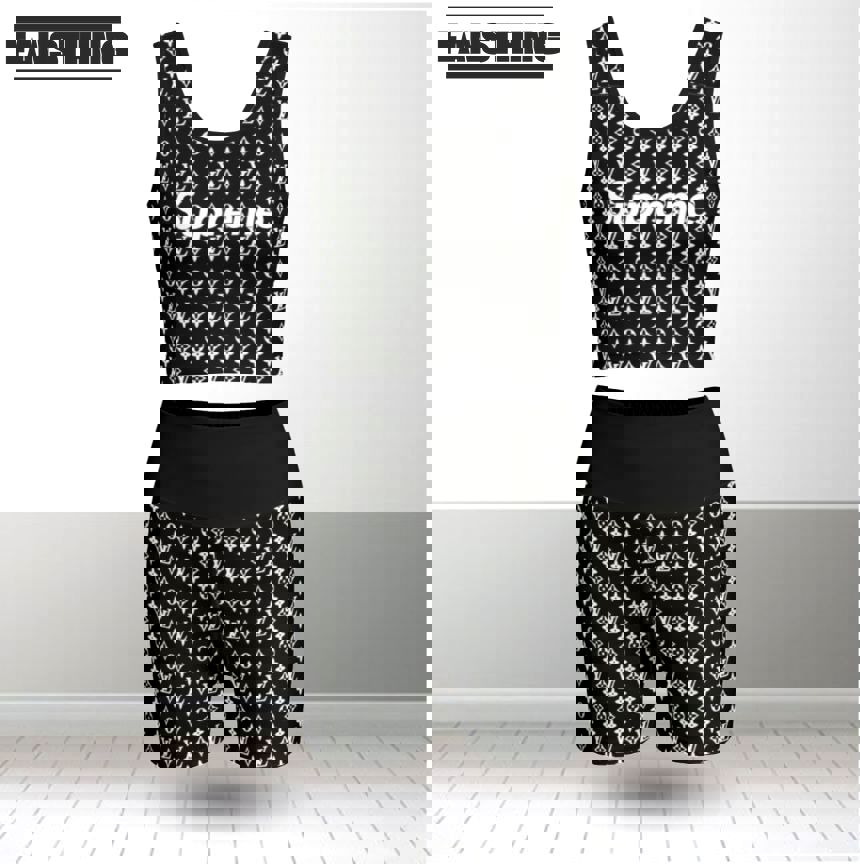 Louis vuitton summer women sport bra yoga set running outfit sby1009