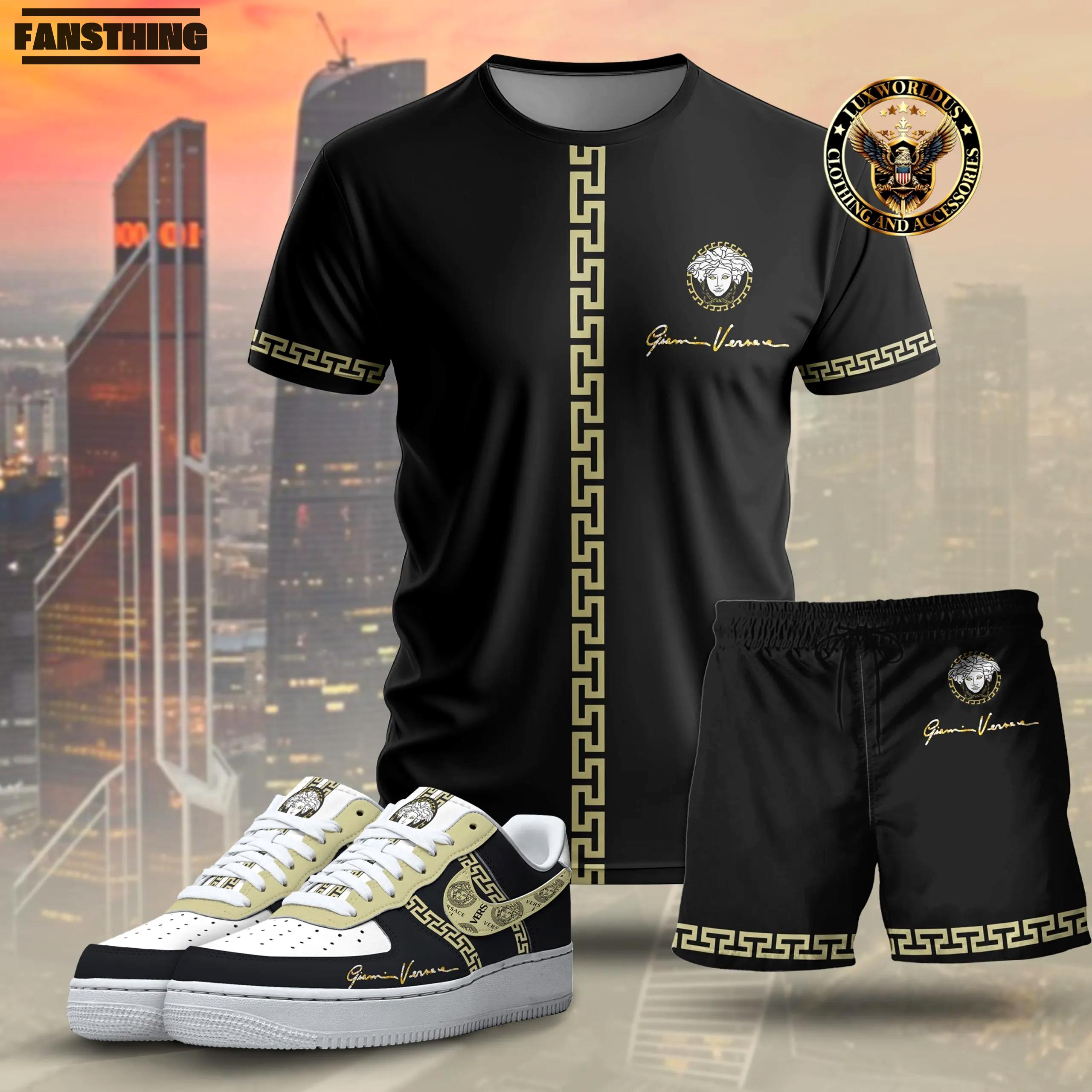 Premium versace t-shirt & short x af1 sneaker 2024 lux-tx+stk+f40-vs00m4czegxi