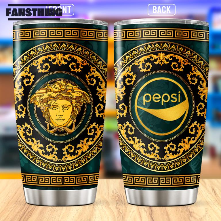 Versace pepsi stainless steel tumbler 20oz/30oz