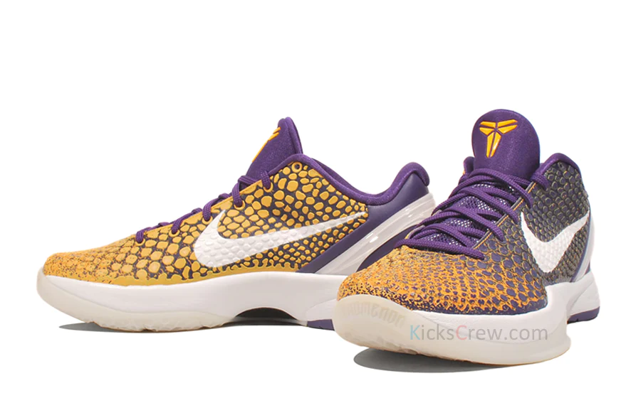 Nike zoom kobe 6 'lakers gradient'  429659-502