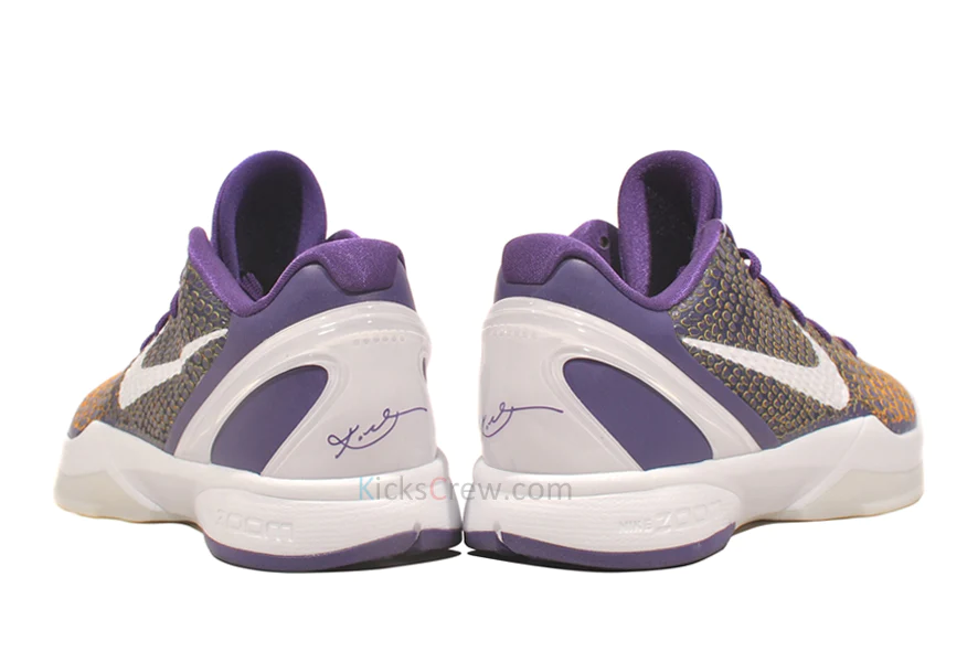 Nike zoom kobe 6 'lakers gradient'  429659-502