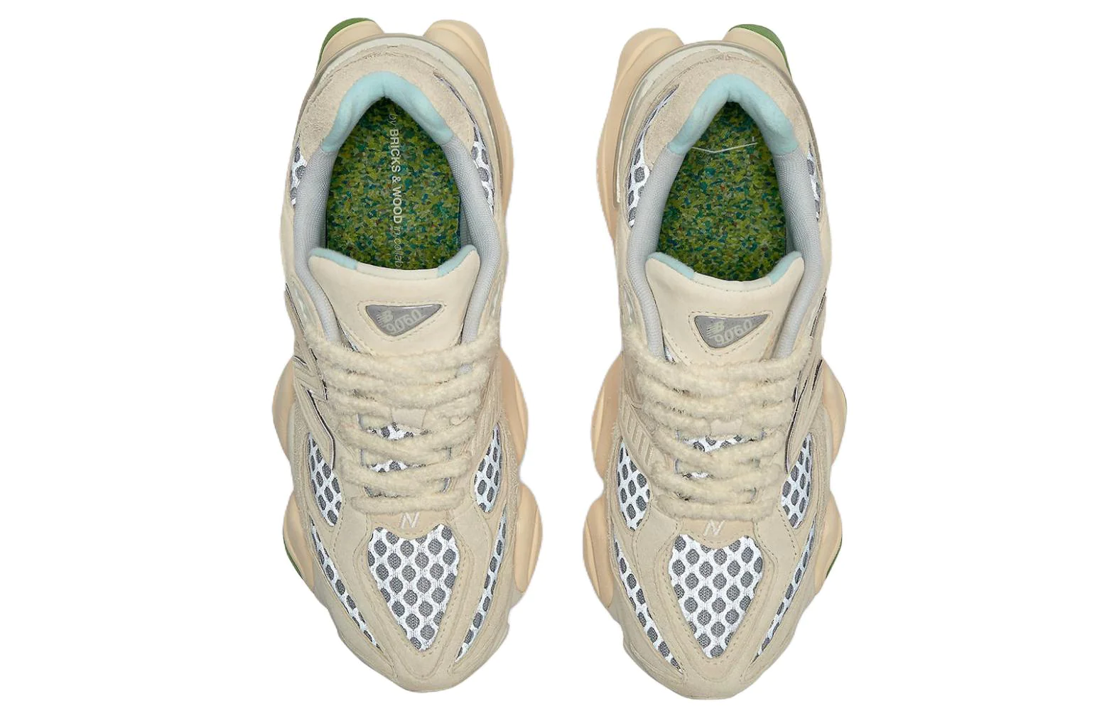 New balance 9060 x bricks & wood 'nothing changed but the address'  u9060bw1