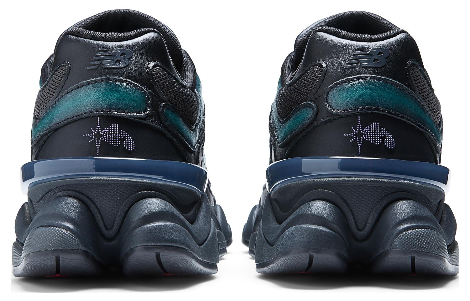 New balance mowalola x 9060 'burglarwear - green'  u9060ml