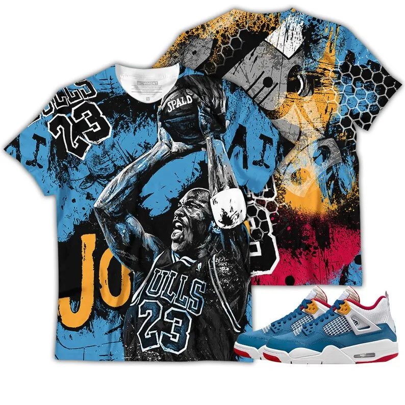 Shirt To Match Jordan 4 GS Messy Room - Design Number 23 Air Got Em 90s - Messy Room 4s Gifts Unisex Matching 3D T-Shirt